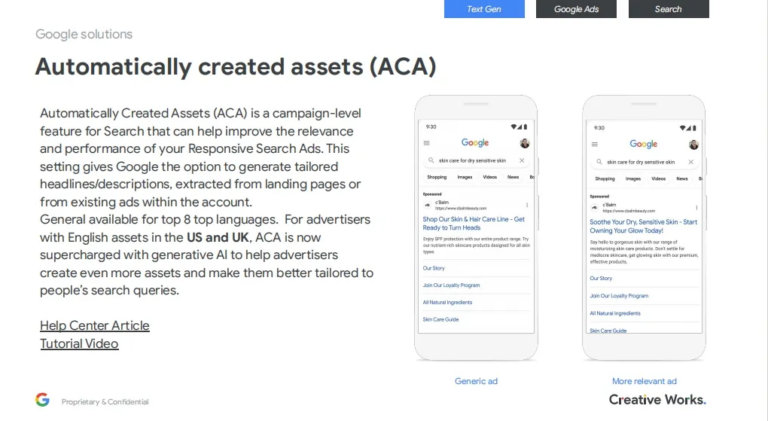 ⾕歌⼈⼯智能驱动⼴告创意⼯具（一）